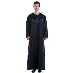 Middle Eastern Men's Summer Arab Robe