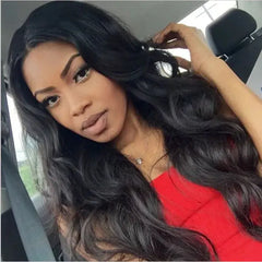 Fashionable Long Curly Wig for Women with Middle Part
