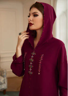 Dubai Turkish Muslim Dress with Moroccan Hat and Beads