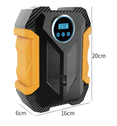 Portable Car Air Pump with LED and Digital Display