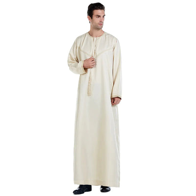 Middle Eastern Men's Summer Arab Robe
