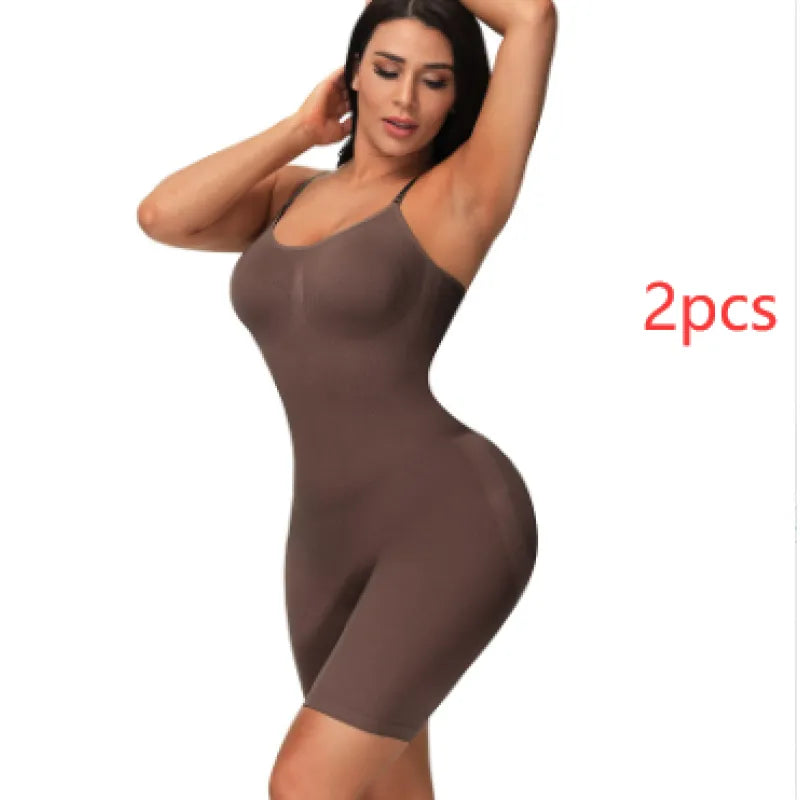 Women's Seamless Body Shaping Bodysuit Thin Elastic Body Shaping Bodysuit Wholesale Tight Tummy Tummy