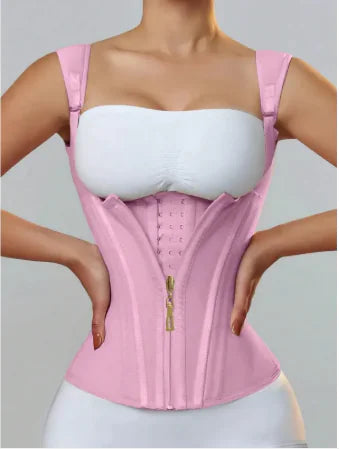 Body Shaping Zipper Top