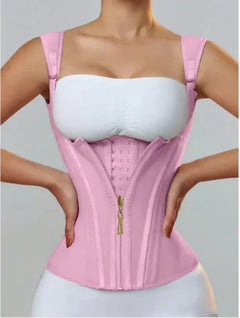Body Shaping Zipper Top