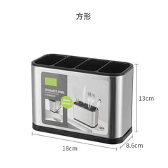 Stainless Steel Multi-Functional Utensil Holder