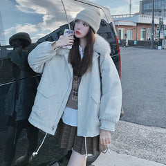 Loose Winter Coat for Women