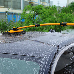 Car Cleaning Mop with Long Handle and Soft Bristles