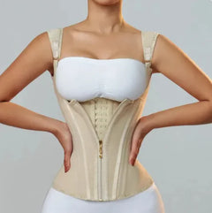 Body Shaping Zipper Top