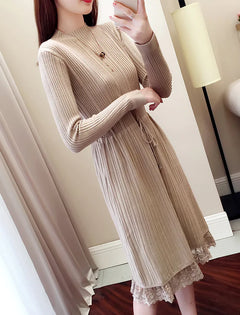 Knit Dress, Sweater Dress, Layering Dress